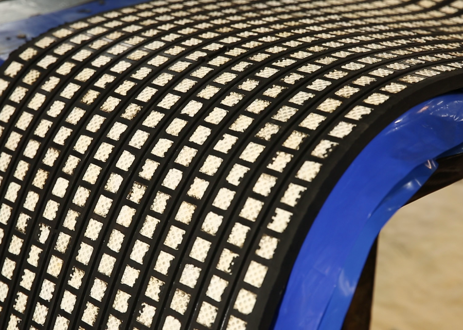 Photo of Ceramic Pulley Lagging